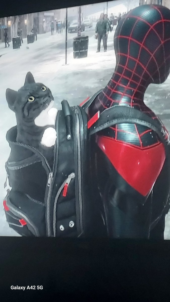 TwistedDestiny6's tweet photo. @cat_auras Was playing Miles Morales! https://t.co/DadTHfLO2S