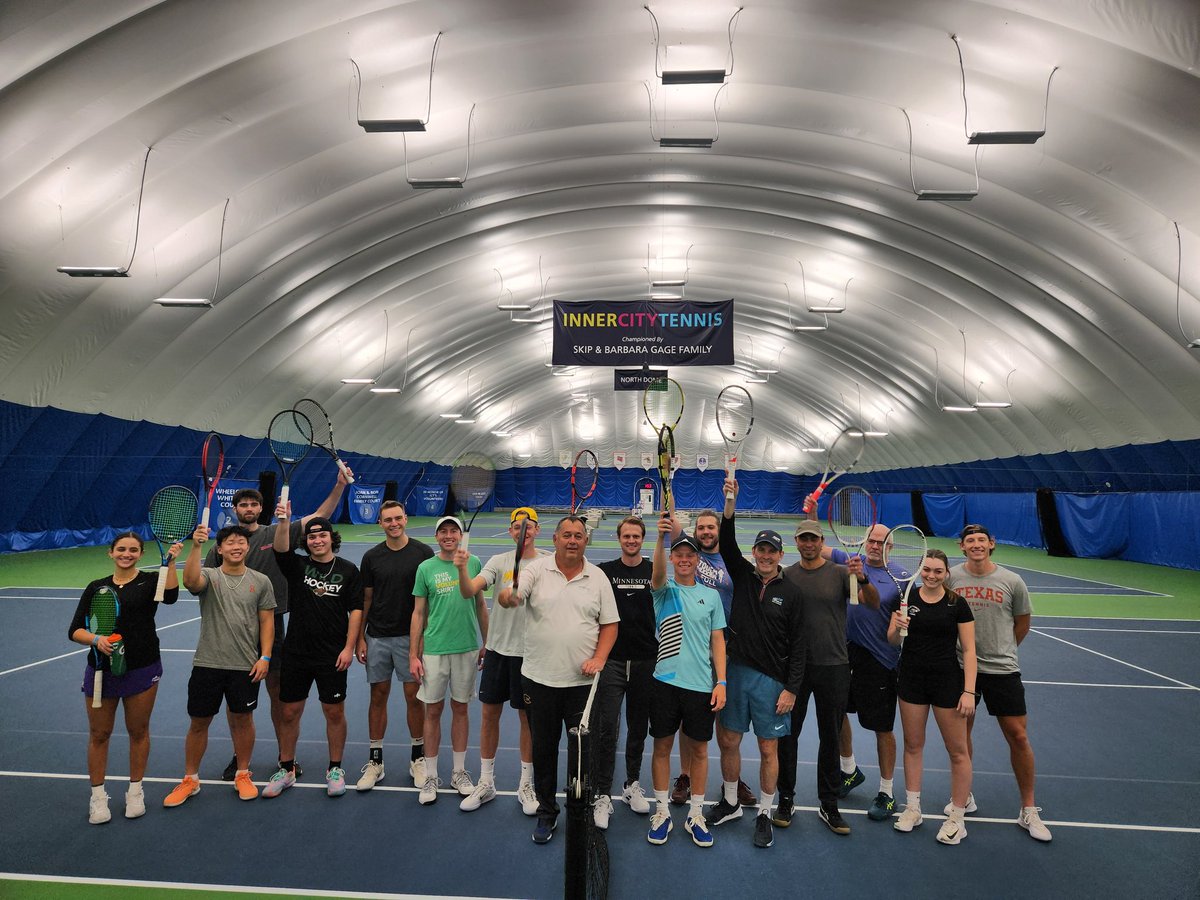 max_exsted's tweet photo. InnerCity Tennis Excellence Cup Pro Am fundraiser was fun. Thank you for hosting. It was a great event to come back to. Had a great time at the ICT party playing WhirlyBall.

#TeamMax #ReachYourMax #GetMaxedOut
https://t.co/iRLm407NDN https://t.co/LsoZ279VCE