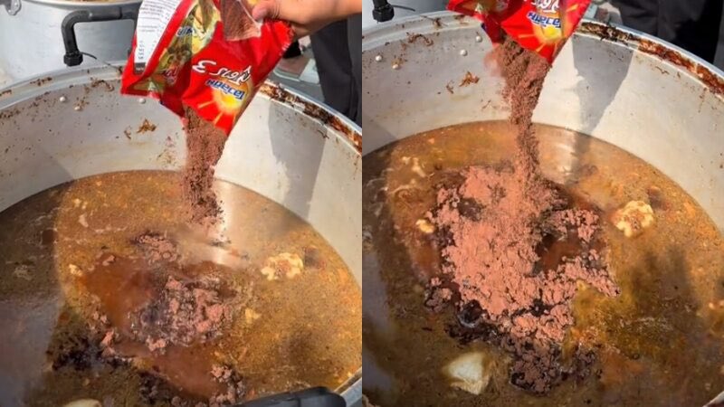 FewSoSAD's tweet photo. ขาหมูใส่โอวัลติน ใครเคยกินบ้าง มันอร่อยจริงไหม เห็นหลายๆคน��อกว่าอร่อย ใส่ได้ แอดยังไม่เคยลองเหมือนกัน #feelบอกต่อ
#ขาหมู #ข้าวขาหมูรสเด็ด #ข้าวขาหมูพะโล้

👍🏻 โอวัลติน สูตรดั้งเดิม  
🧡 พิกัด Shopee : https://t.co/H3hm7mWj4v https://t.co/0yu0vSCLBx