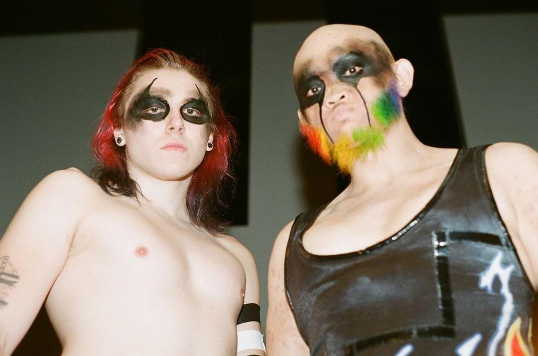NoneMoreViolent's tweet photo. We are None More Violent.
.
.
.
📸: @rdvrant 
.
.
.
#prowrestling #indiewrestling #indywrestling #timebombpro #professionalwrestling #tagteamwrestling #wwe #aew #roh #nxt #njpw #mlw #nwa #ovw #fargoND #minneapolis #prowrestlers https://t.co/pNHAk8oC9j