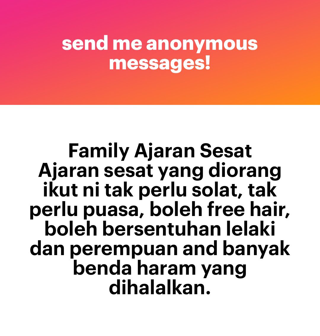 meinmokhtar's tweet photo. Kisah ajaran sesat. https://t.co/htVWr5YFNN