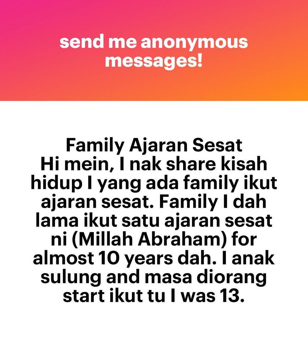 meinmokhtar's tweet photo. Kisah ajaran sesat. https://t.co/htVWr5YFNN