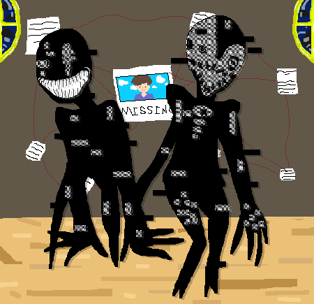 The Static Silhouettes

#HorrorArt #creepy #monster #horror #pixelart