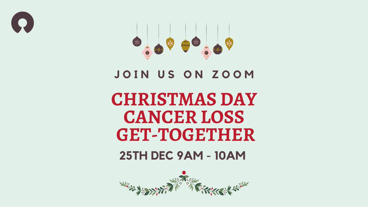 Just 2 days to go until our online Xmas Day get-together, open to anyone who has lost a loved one to cancer.

Register here: tinyurl.com/57dbt9uw

#christmasday #cancerloss #gettogether #griefcommunity #griefatchristmas #loss #griefsupport #griefgettogether #christmas