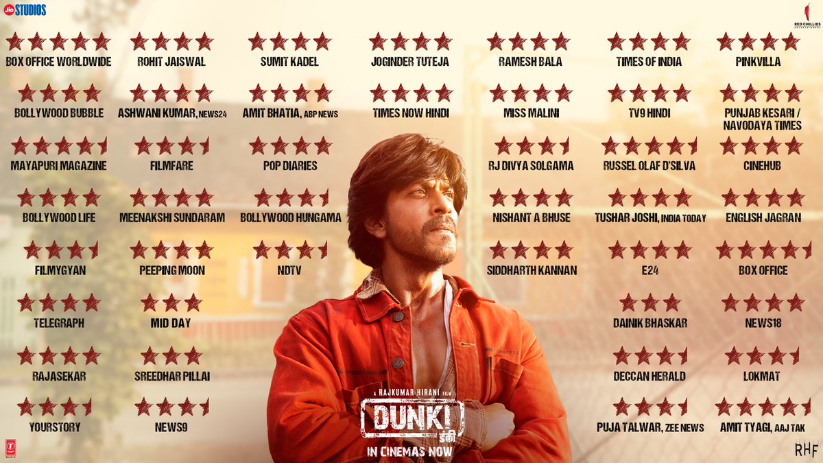 Even the stars have joined Hardy on his journey of dreams!

Book your tickets right away!
linktr.ee/Dunki_BookTick…

Watch #Dunki - In Cinemas Now!