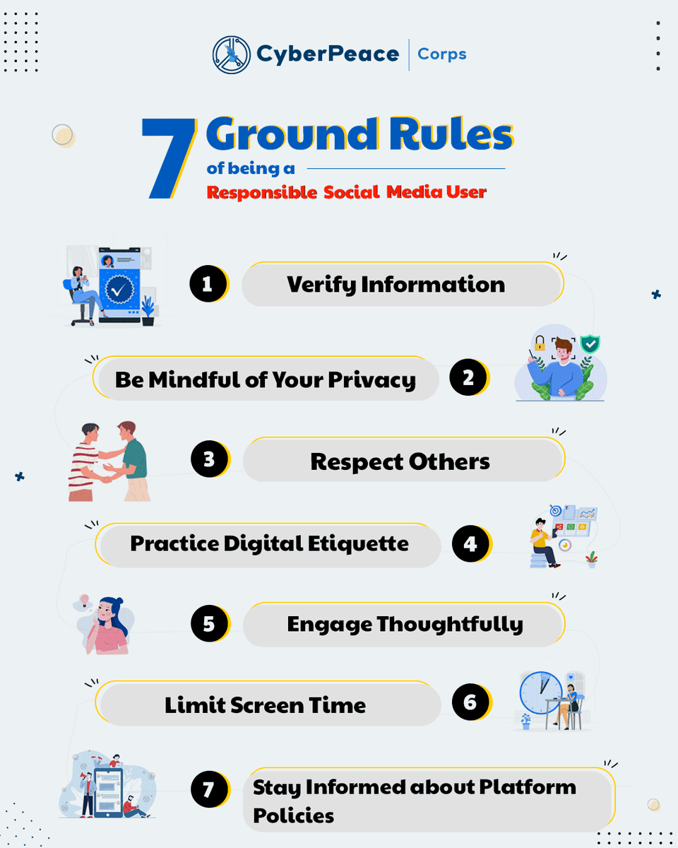 cyberpeacecorps's tweet image. 🌟📲 Introducing the Magnificent Seven of Social Media. Be the change, one post, tweet, or snap at a time!

#CyberPeace☮️ #CyberSecurity #SocialMediaMasters #CyberSmart #ResponsibleOnlineBehavior #socialmedia #facebook #twitter #instagram #linkedin #snapchat #cybersec