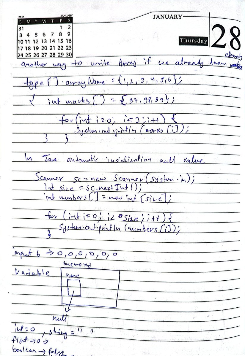 SaTyAmRaJ_007's tweet image. 🌐 Mastering Java Arrays! 🚀Explore optimal memory usage and tackle a thrilling Linear Search challenge. 🧠💡Unlock advantages in storage, access, and iteration. Embrace coding efficiency with fixed sizes and uniform data types. 📊💻 #JavaProgramming #ArraysInJava #CodeEfficiency