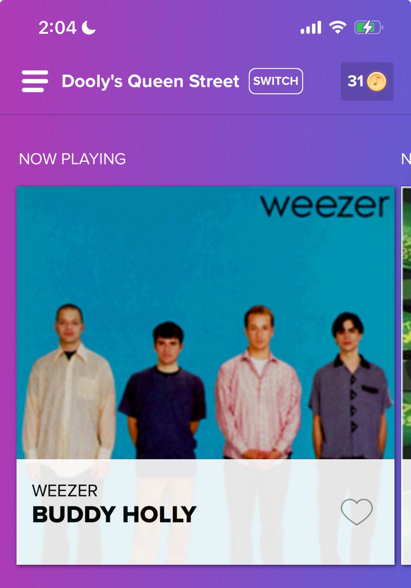 making moves tn (just weezered queen st doolys from moncton)