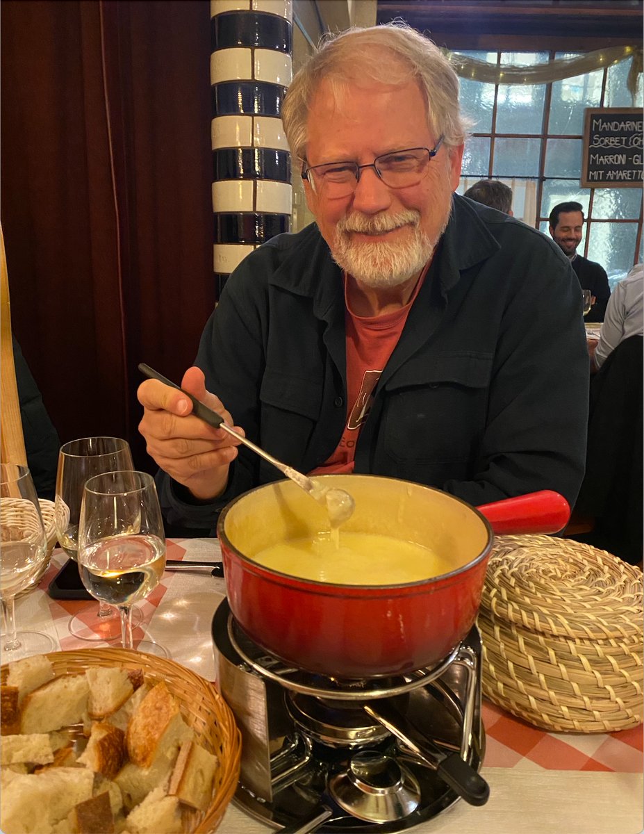 What do fondue, ramen, and KFC have in common? They're well-known national dishes that got that way because of great marketing. Question for you: How can you find other such foods? Find out how: searchresearch1.blogspot.com/2023/12/answer… #theJoyofSearch #SearchResearch