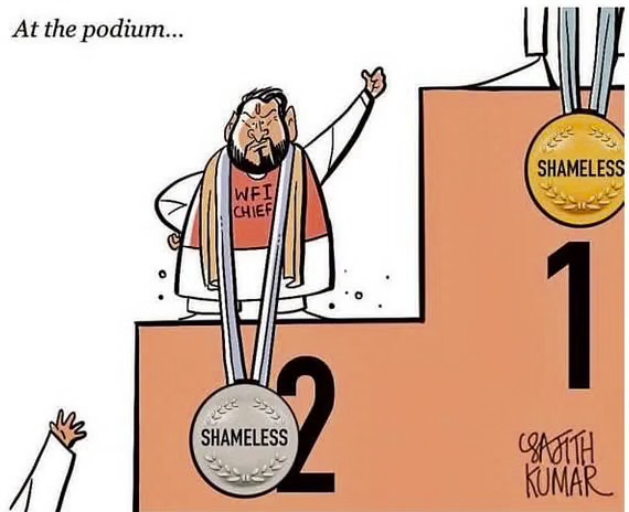 #BrijBhushanSingh DH Cartoon archives.