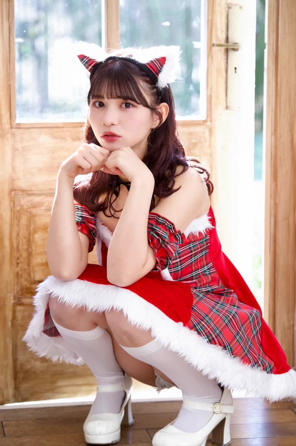 Asian girl Christmas costume