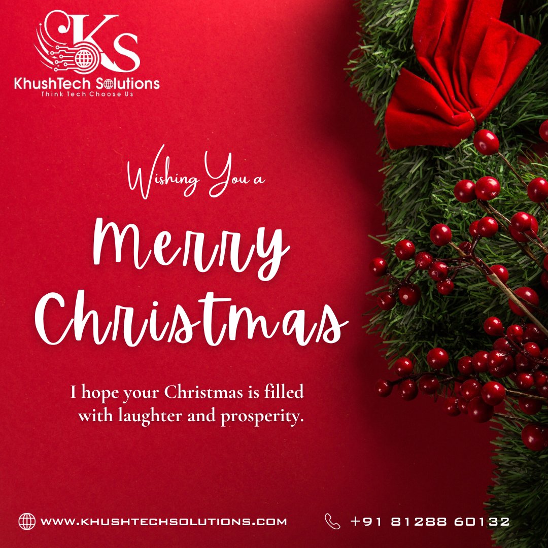 khushtech's tweet photo. 🎄✨ Wishing you all a Merry Christmas filled with love, joy, and cherished moments! 🎅🏼🎁 May the spirit of the season wrap you in warmth and bring peace to your hearts. 🌟 Let's celebrate the magic of Christmas with gratitude and kindness. 🥳🤶🏻 #MerryChristmas  #FestiveSeason https://t.co/cDL21NlL9i