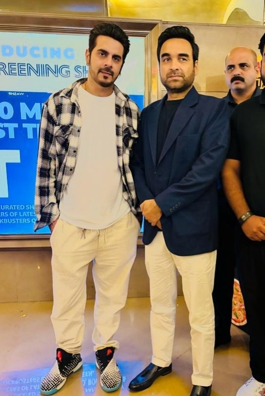 With Pankaj Bhai