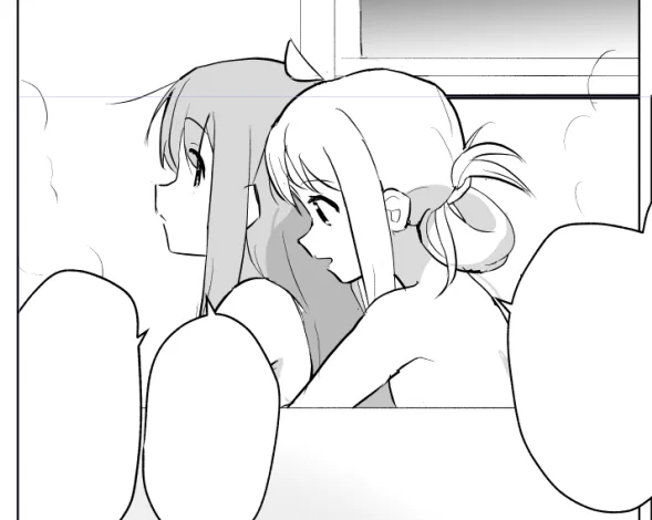 ぼ虹本ペン入れ中… 