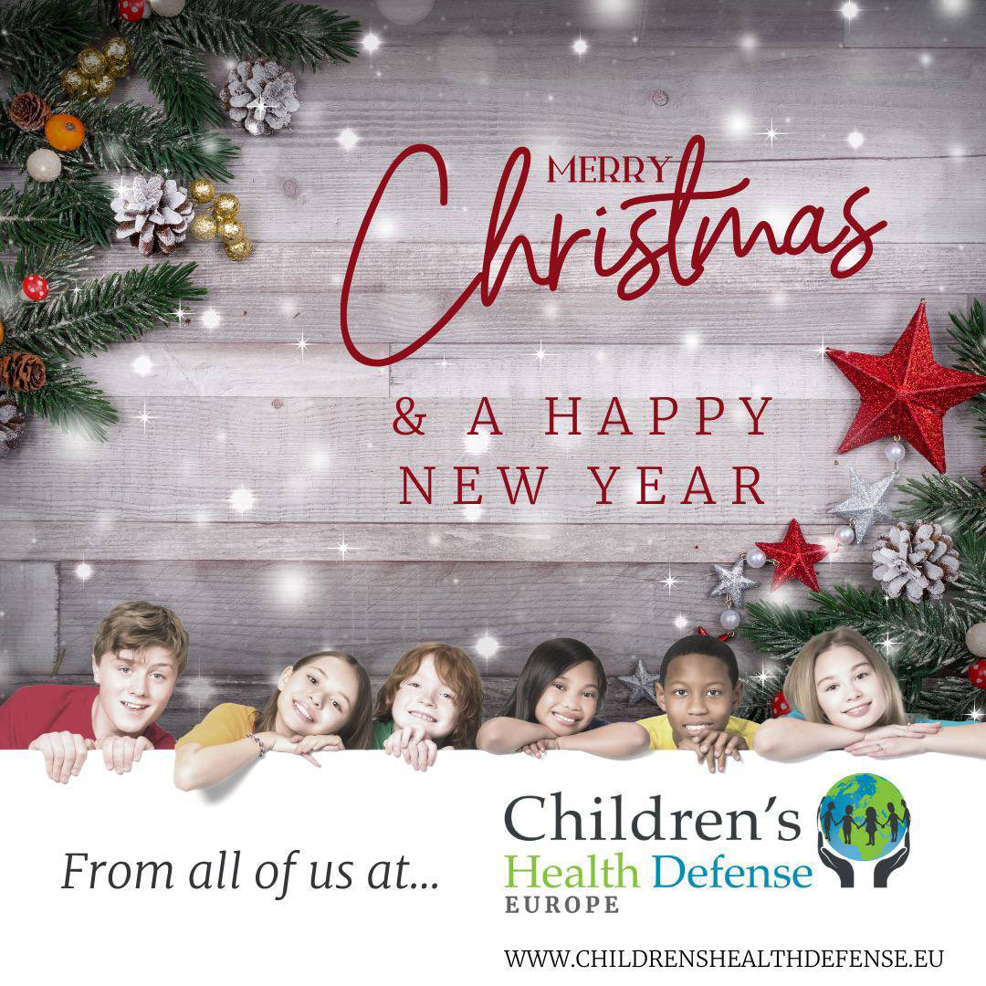 We wish you a very Merry Christmas! 🎄
CHD Europe 💫

Please do follow us on:

Facebook:
facebook.com/CHDEurope

Twitter:
x.com/ChildrenChd

Instagram:
instagram.com/childrenshealt…

Website:
childrenshealthdefense.eu

🌍 Telegram @ CHDEurope