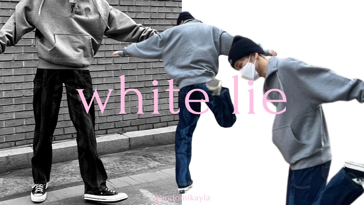 white lie
─ mark lee short au