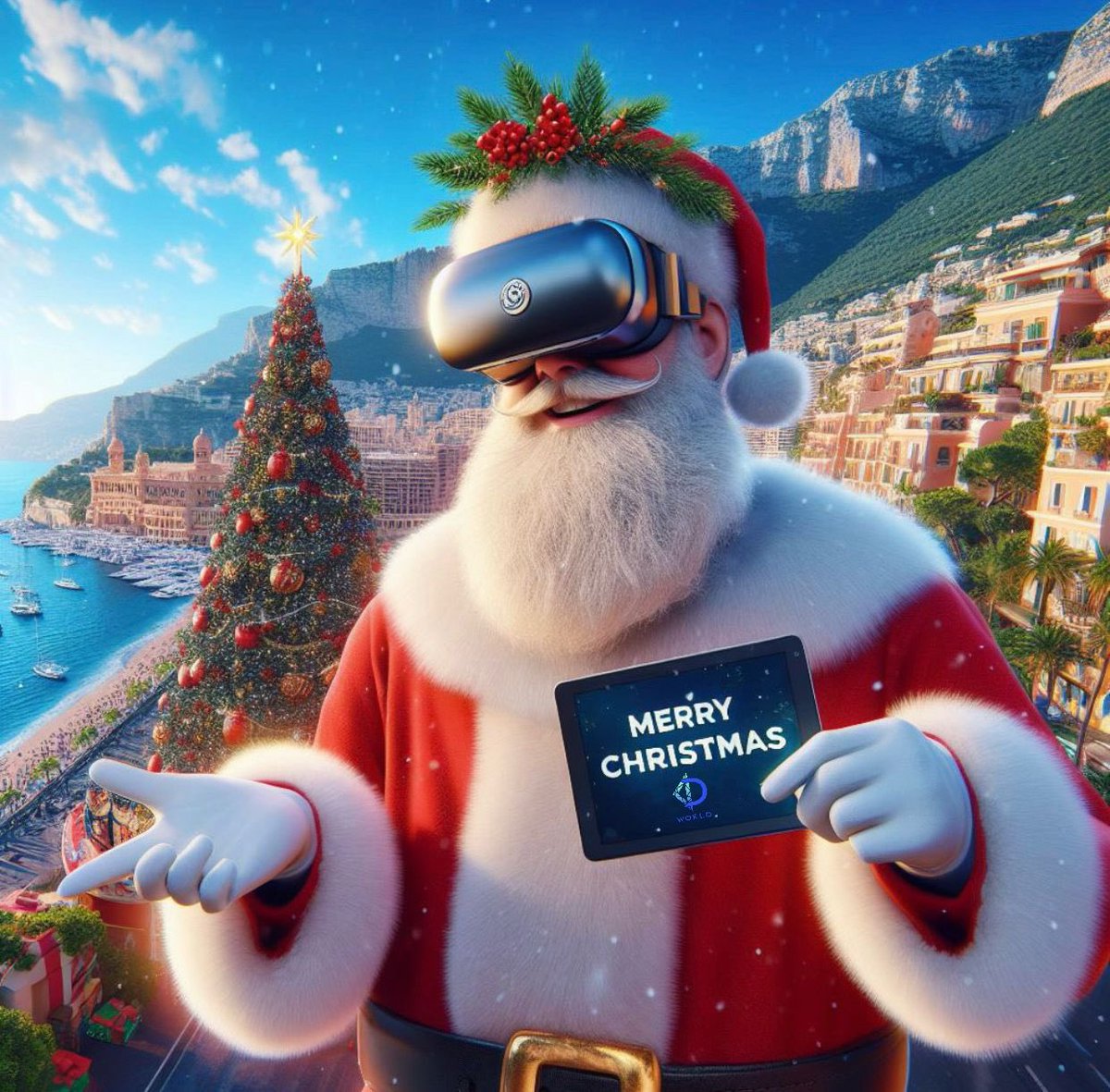 Embark on a festive journey through our metaverse universe! Wishing you a joyous holiday season filled with wonder and virtual adventures. Merry Christmas from all of us at <a href="/DWorldVR/">DWorld VR</a> 🎄⛄️