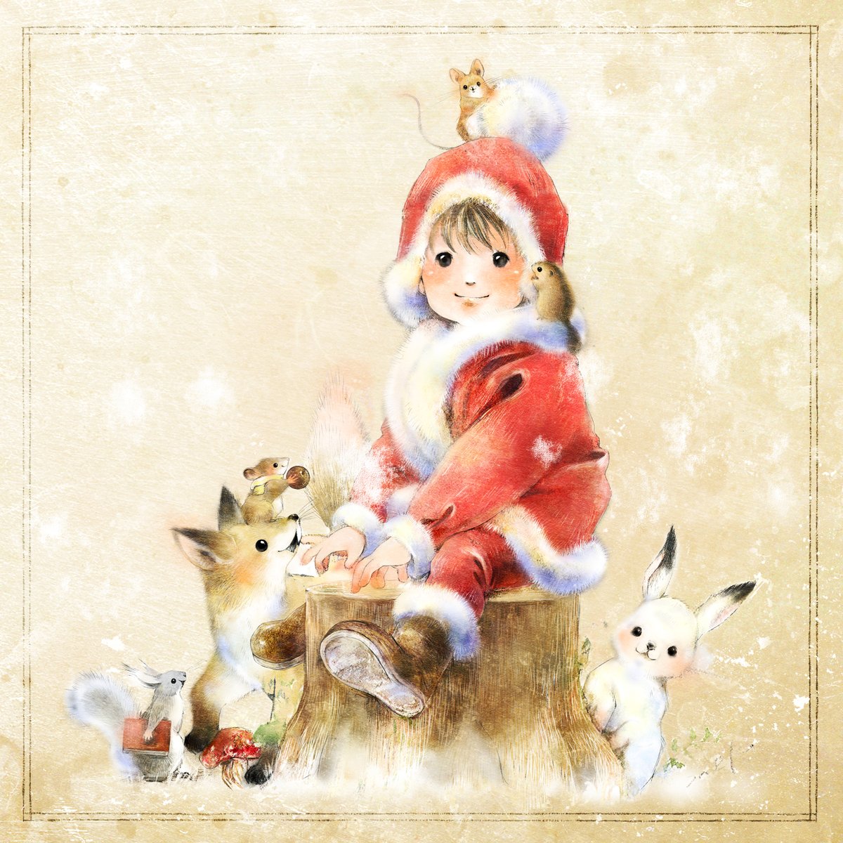 ForestStoryTime's tweet photo. ❄️🐿️🎄メリー クリスマス ♪🎄🐿❄️ https://t.co/MyQkTqpXrS