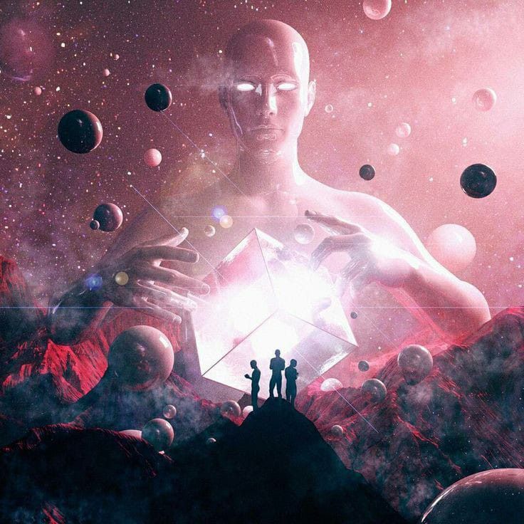 Key_prop's tweet image. "Where the state ceaseth- look there. Do you not see it, the rainbow and the  bridges of the beyond-man?"
- Friedrich Nietzche