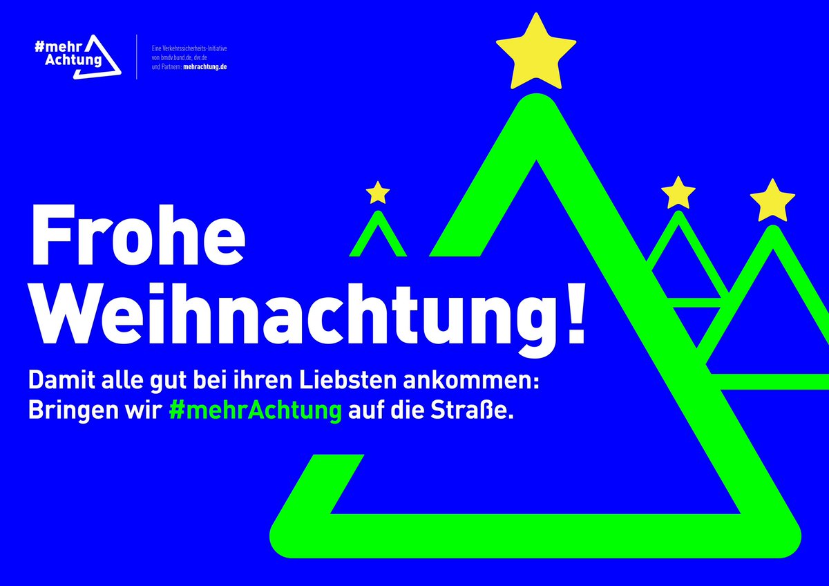 LarsCords's tweet photo. #mehrAchtung - auch und gerade über die Feiertage und den Jahreswechsel. Das wünsche ich Euch allen! @scholzfriends @DVR_info @bmdv https://t.co/ufmzEiT2K7