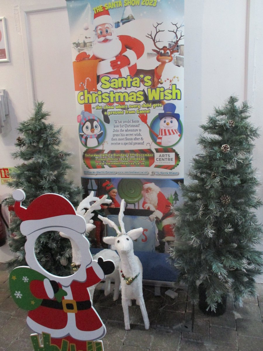 MartyMacFarm's tweet photo. There's still time to catch SANTA'S CHRISTMAS WISH @SwindonArtsCent, where Father Christmas is appearing live in his magical stage show until #Christmas Eve! https://t.co/IlTUBWrxHx