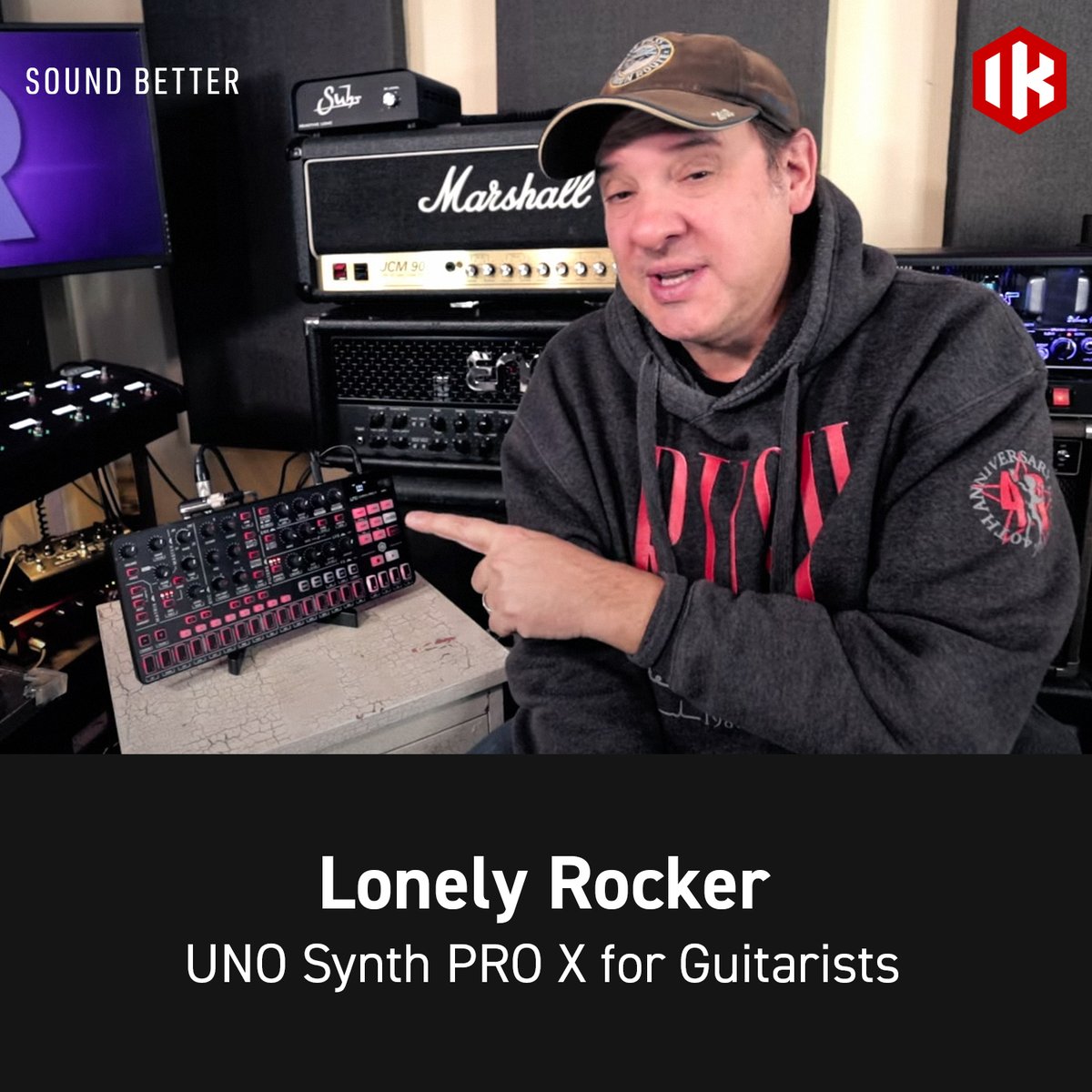 Guitar and bass players can get stuck in our routines if we don't have other musicians around to bounce ideas off. Here's how UNO Synth PRO X can inspire us in different ways as it does for @TheLonelyRocker. ➡️ bit.ly/lonelyrockerus…