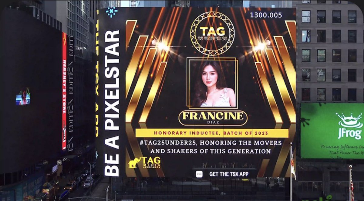 msfrancinediaz's tweet photo. francine diaz sa timesquare, new york city!!

#francinediaz | @francinecarreld https://t.co/OZt2owQeJ9