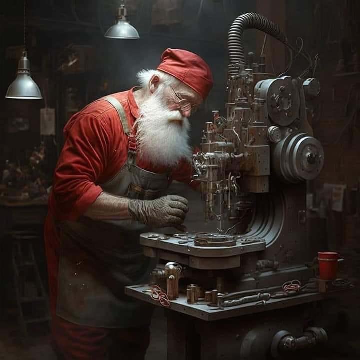 BasaltAriunbold's tweet photo. Merry Christmas and Happy Holidays🎄
#machinest #mechaniclife https://t.co/wQCNDG1HOg