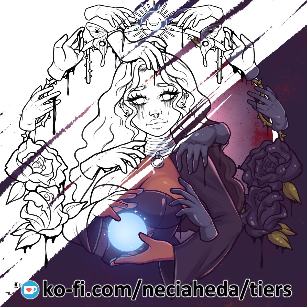 NeciaHeda's tweet photo. 📢I have digital coloring sheets for free on my k☕️fi !!

Exclusively for mmbers only (all tiers) https://t.co/3NXrqa09Y2