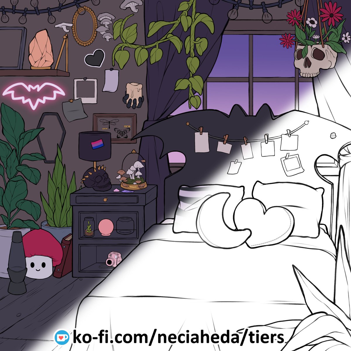 NeciaHeda's tweet photo. 📢I have digital coloring sheets for free on my k☕️fi !!

Exclusively for mmbers only (all tiers) https://t.co/3NXrqa09Y2