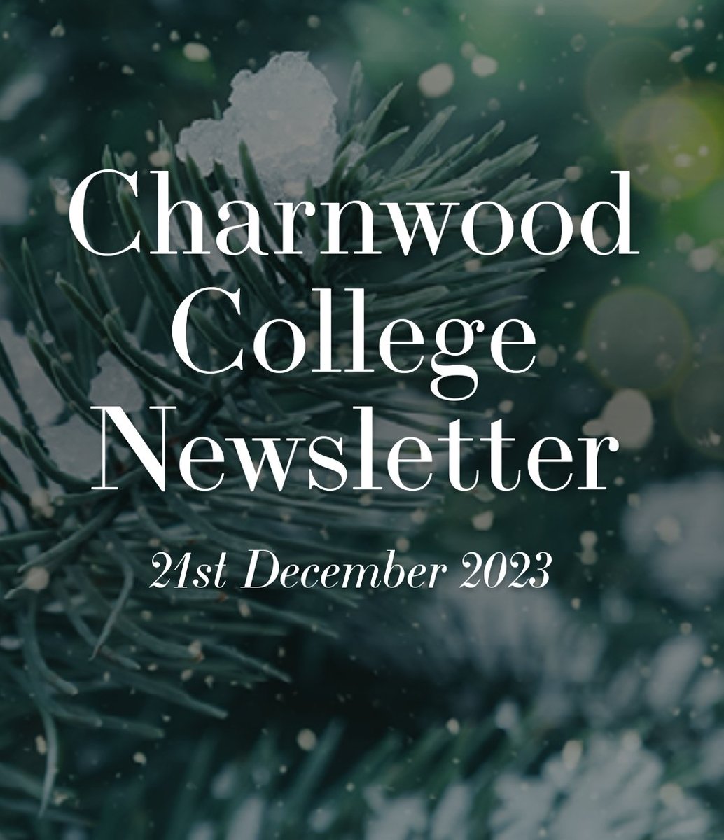 CharnwoodColl's tweet photo. An end to a wonderful term. Our Academy newsletter has landed, as well as our sports and students newsletter #belonging #community #Charnwood #christmas @dretnews @dret_music @dretsport https://t.co/0L3RTabS0D