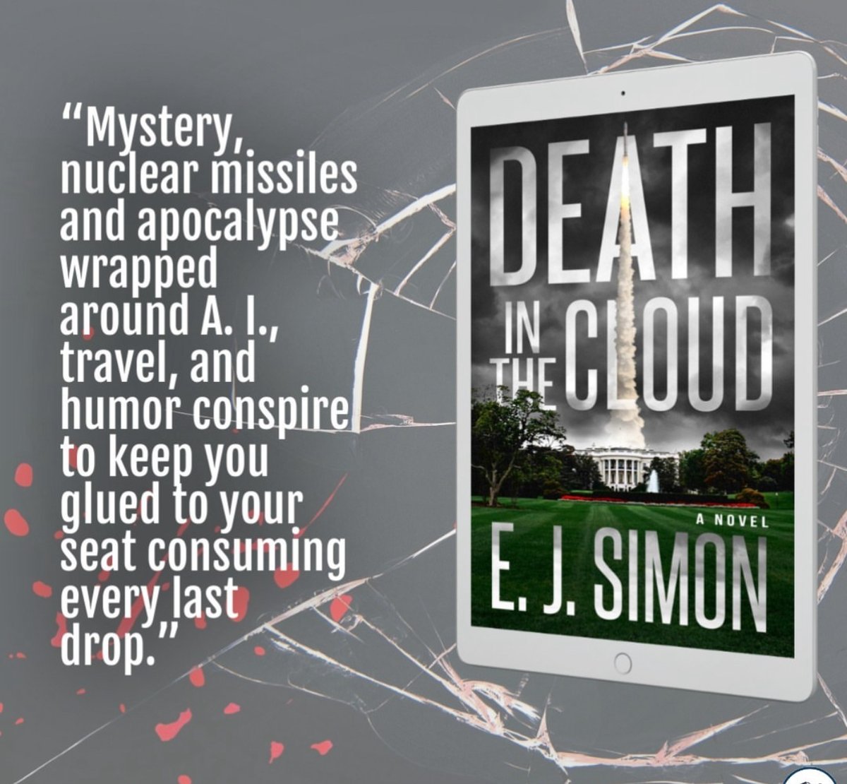 JimEJSimon's tweet photo. The latest review of Death in the Cloud, a political AI thriller featuring Alex Nicholas - an underworld figure who duplicated himself on a computer-just before he was murdered.
#deathinthecloud #MichaelNicholasseries #ejsimon #artificialintelligence #thrillers #audiobooks https://t.co/UJ28j6Id3A
