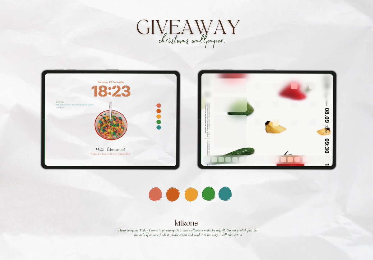 Giveaway iPad Wallpaper 🎄

Christmas is coming ;-)) 🎁

pls rt before used - 
( 2 days left until Christmas 🎄✨)

( wallpaper on mention👇🏿)

#แจก #แจกวอล #แจกวอลเปเปอร์ #wallpaper #giveaway #แจกpng #วอลเปเปอร์ #png