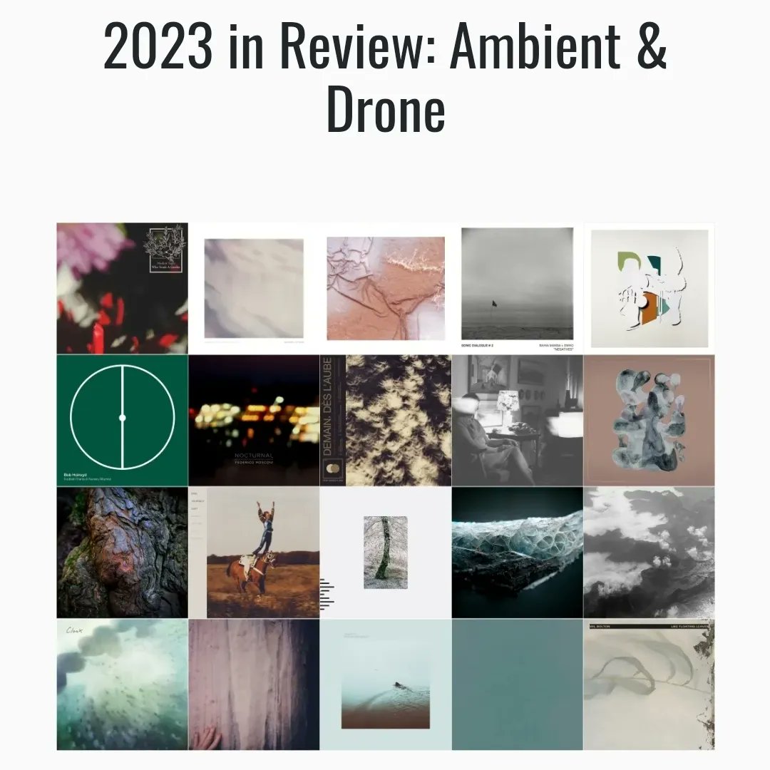 2023 in review continues with a collection of electroacoustic and drone ambient works which provided some of the year's most memorable inner journeys. 🎧

stationarytravels.wordpress.com/2023/12/22/202…