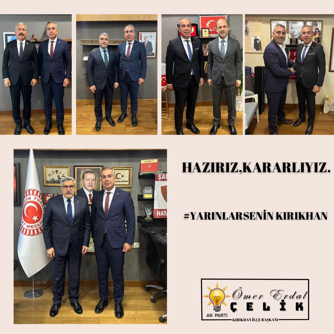 Bir’iz, Birlikteyiz #YarınlarSeninKırıkhan
Ömer Erdal ÇELİK