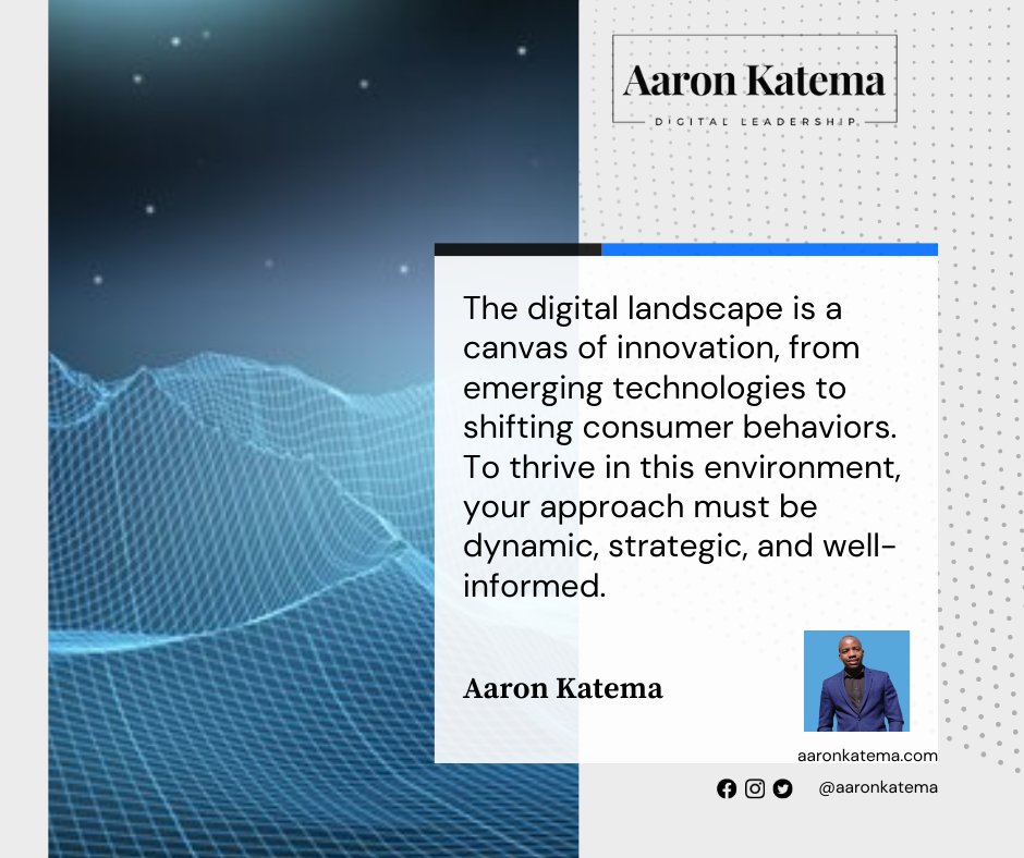 AaronKatema's tweet photo. #DigitalMarketing #DigitalTransformation https://t.co/ivdqAAh5yd