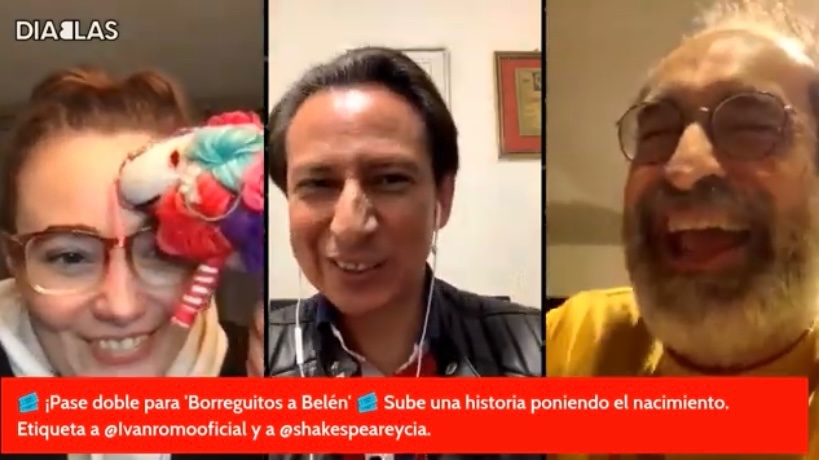IvanIRomo's tweet photo. Aquí la entrevista en el programa “Diablas”, con @ItariMarta y @BrunoBichir sobre “Borreguitos a Belén”, presentándose los sábados a las 11:30 y 13:00 hrs en @ForoShakespeare Espacio Urgente 2 👇🏻👇🏻👇🏻
https://t.co/s2xUfUCMUX
#Teatro #Pastorela #Comedia #Actoryproductor https://t.co/qUBx47uObY