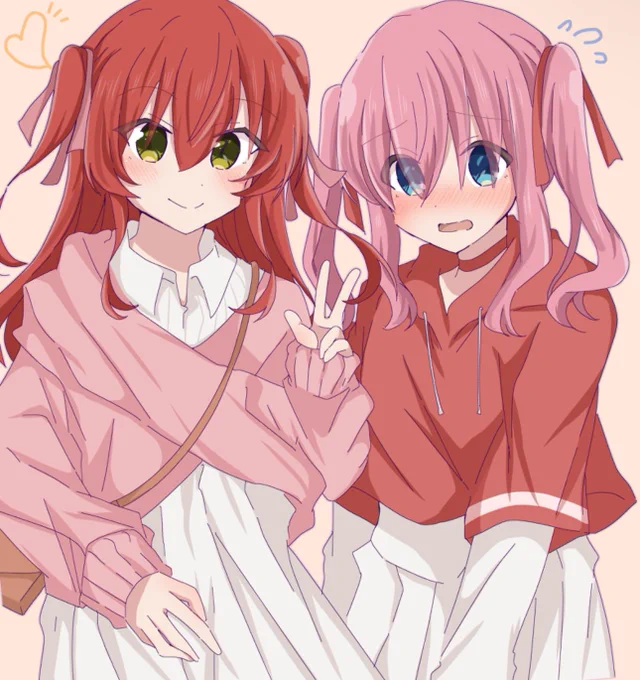 ツインテールおそろいぼ喜多 