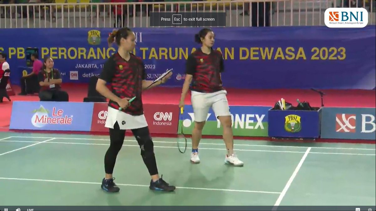 sikembar1330610's tweet photo. Yuuk nonton hasil Lengkap nya siang ini..full live Langsung di https://t.co/sF9f3sHtxZ Kejurnas PBSI 
 #BNIKejurnas2023 https://t.co/yAcffCMz8G
