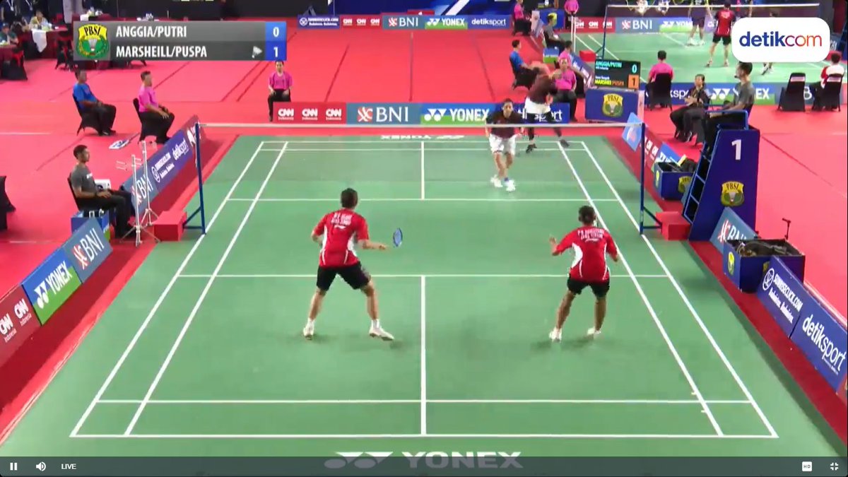 haidar0861's tweet photo. Oh iya guys, di sini Kalian bisa nonton live kejuaraan nasional  PBSI 2023 loh..live di https://t.co/pM176pokXI
#BNIKejurnas2023 https://t.co/8Oxl0d2gd1