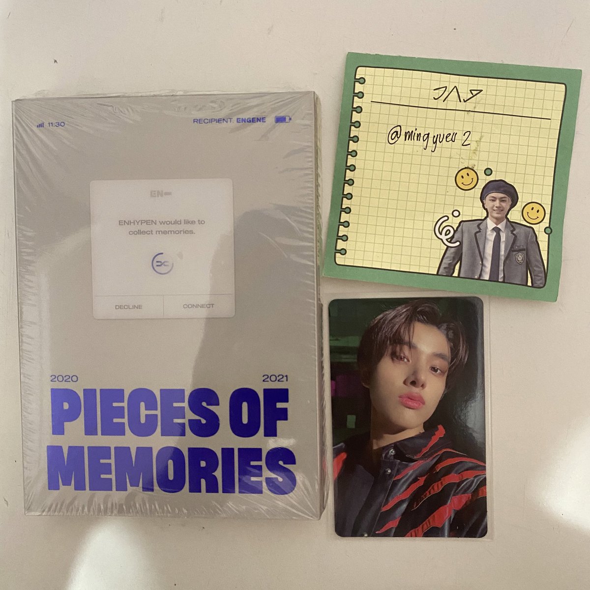 mingyues2's tweet photo. XMAS SALE 🎄
wts lfb
enhypen pieces of memories 
en- memories: step 1
all for 2000 php~

- jake pc
- unsealed but COMPLETE INCLU
- onhand, good condi
- can do LONG DOP ✅

wt lf heeseung jay sunghoon sunoo jungwon ni-ki niki not sealed 2020 pom memo enha noot noot 2022 20 22 https://t.co/yztxZkWrKG