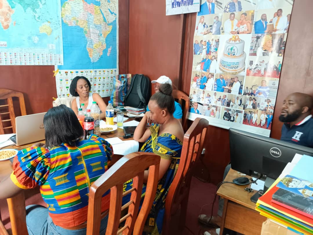 On Friday 22 December, CAMYOSFOP held her last staff coordination meeting reviewing her successes for 2023 and projecting 2024 while thanking the partners that made 2023 a success