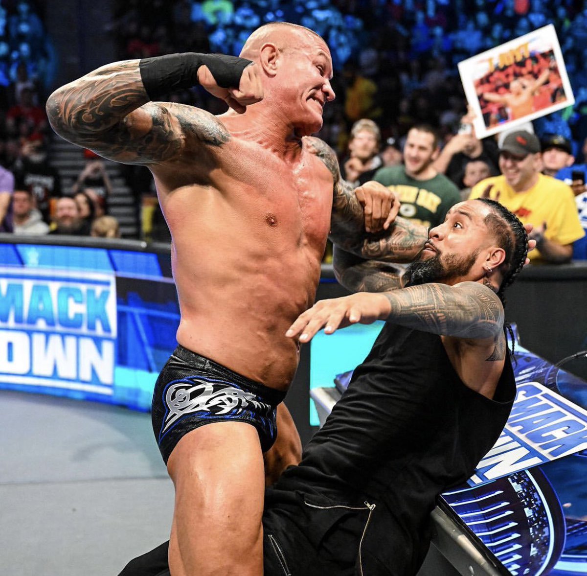 Behind this mask of hate. 𒌐 NOT @RandyOrton. tweet media