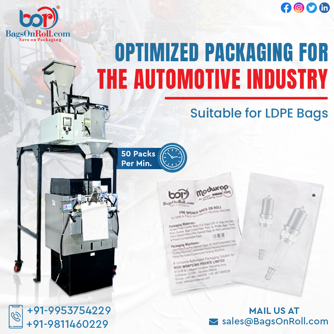 bagsonroll's tweet image. Optimized Packaging for The Automotive Industry.

Connect with us to learn more
📲 +91-9953754229, +91-9811460229
📩 sales@BagsOnRoll.com
🌐 bagsonroll.com

#bagsonroll #packagingmachine #packplus #exhibition #award #machinepackaging #packagingindustry #packagingdesigner
