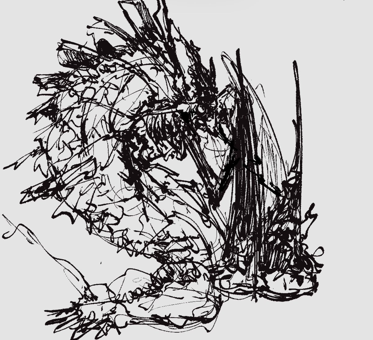 Monsters I drew today