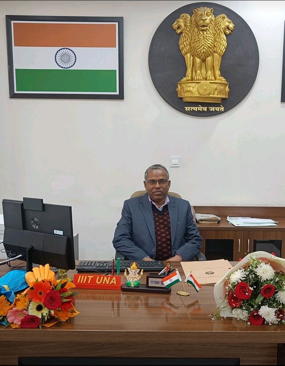 IIIT UNA (@iiituna) on Twitter photo Welcoming Prof. Binod Kumar Kanaujia to IIIT Una! Your distinguished leadership at NIT Jalandhar inspires us. We eagerly anticipate your guidance, fostering excellence, innovation, and research. Excited for this transformative journey ahead!
<a href="/EduMinOfIndia/">Ministry of Education</a>
#NewLeadership Welcoming Prof. Binod Kumar Kanaujia to IIIT Una! Your distinguished leadership at NIT Jalandhar inspires us. We eagerly anticipate your guidance, fostering excellence, innovation, and research. Excited for this transformative journey ahead!
<a href="/EduMinOfIndia/">Ministry of Education</a>
#NewLeadership