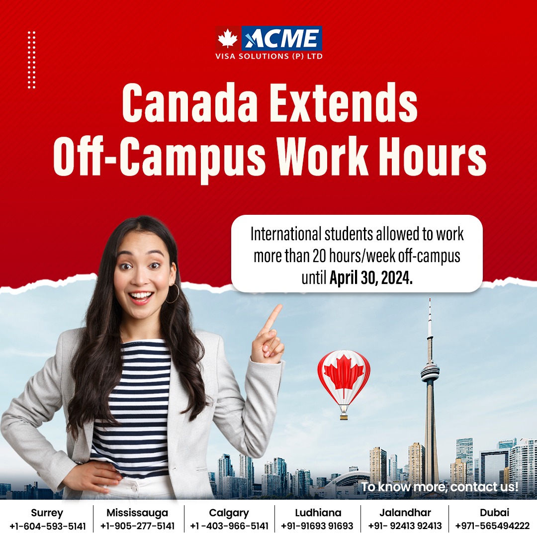 #acmevisasolutions #canadastudyvisa #canadastudyabroad #CanadianDreams #InternationalStudent #WorkAndStudy #StudyVisaCanada