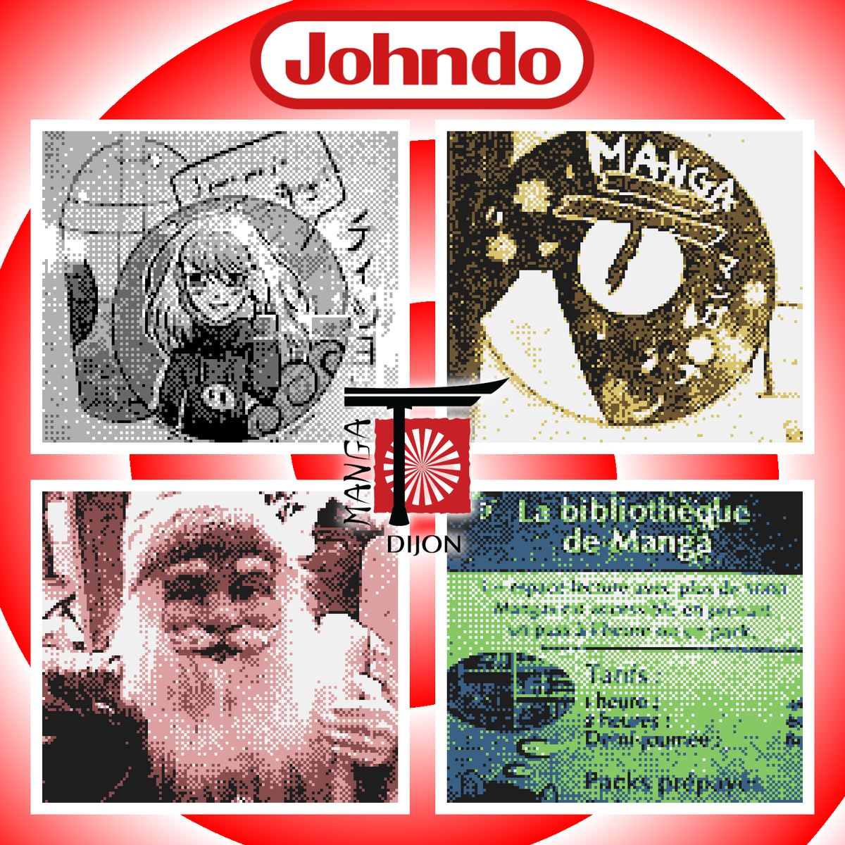johndostudio's tweet photo. Quelques photos #gameboycamera en direct de chez Manga T #dijon , avec la sublime exposition de figurines proposées par @GlkGo / @abystyle_studio 🤩
N'hésitez pas à aller y faire un tour ce soir pour la soirée de clôture à partir de 19h30😊
#goldorak #mangat #manga #gameboy https://t.co/nXYNSsiGFR