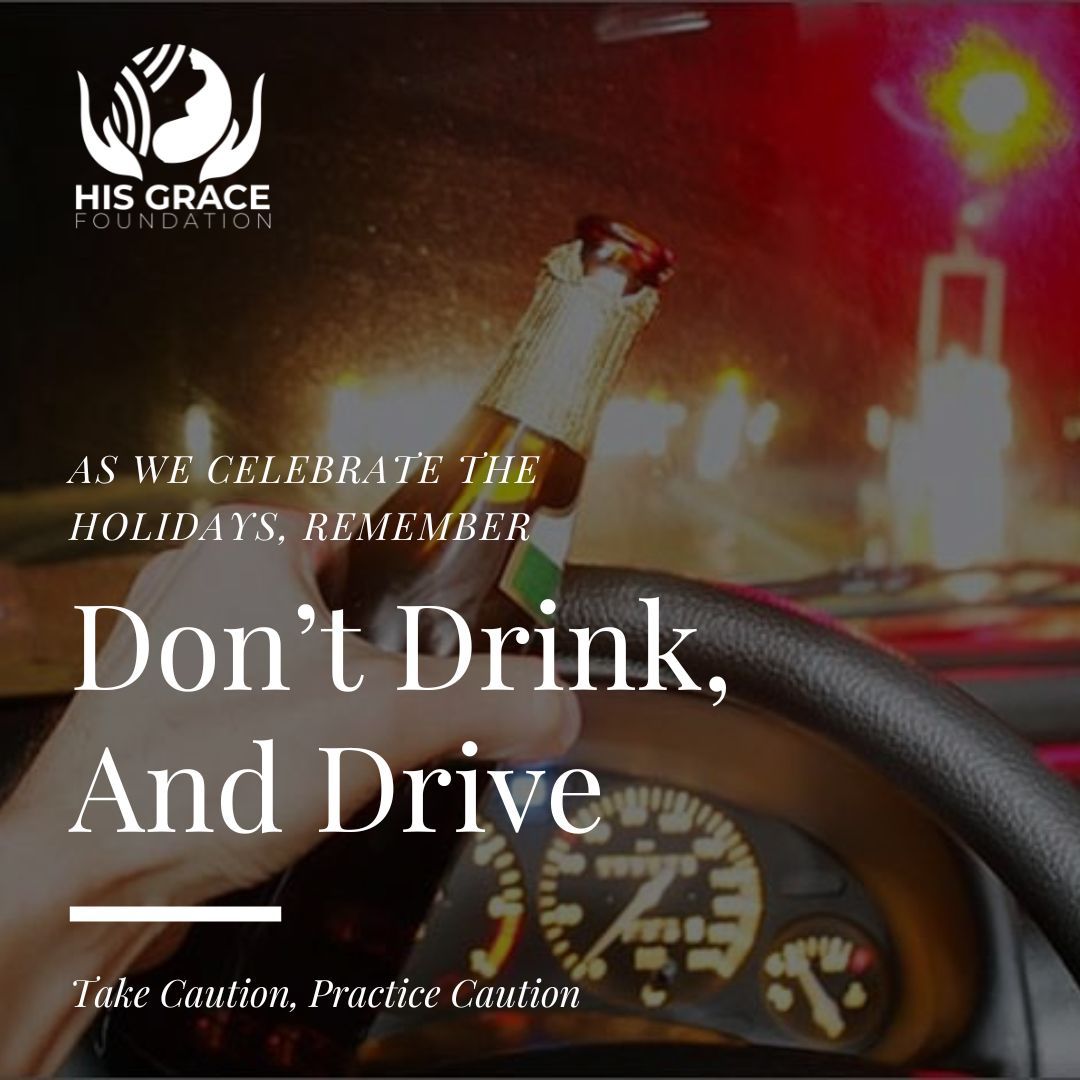 "Keep the holidays merry and safe - don't drink drive!" 
#SafeHolidays #DriveSober #SafeDriving