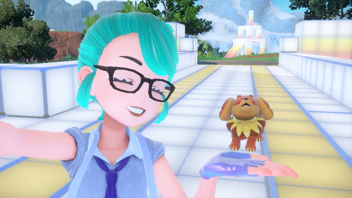 corviarts's tweet photo. id kill for bailey the dachsbun #PokemonScarletViolet #NintendoSwitch https://t.co/5Gk70I2hf5